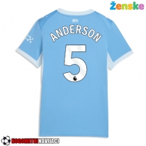 Ženske Nogometnih dresov Manchester City Elliot Anderson #5 Domači 2026-27 Kratki rokavi